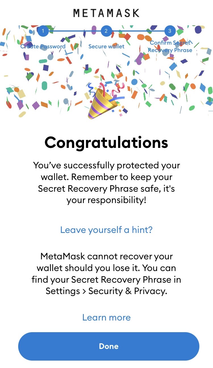 MetaMask wallet
