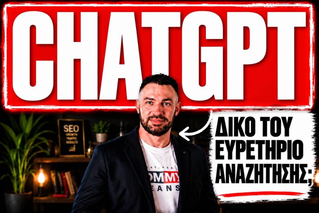 ChatGPT δικό του ευρετήριο αναζήτησης: ο Γιάννης Διβράμης εξηγεί