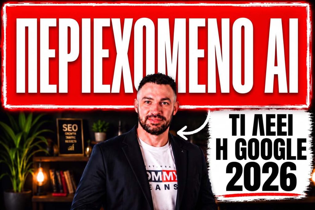 Τι λέει η Google για το περιεχόμενο AI: ο Γιάννης Διβράμης εξηγεί